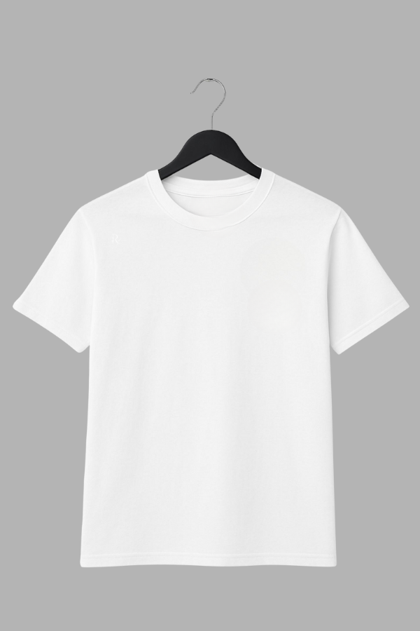 Premium White Cotton T-Shirt |