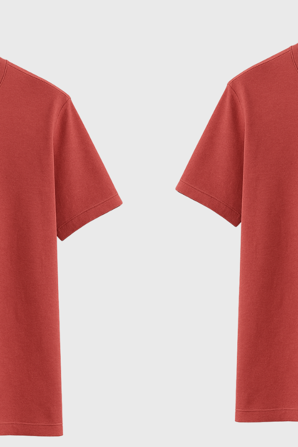 Classic Red Cotton T-Shirt